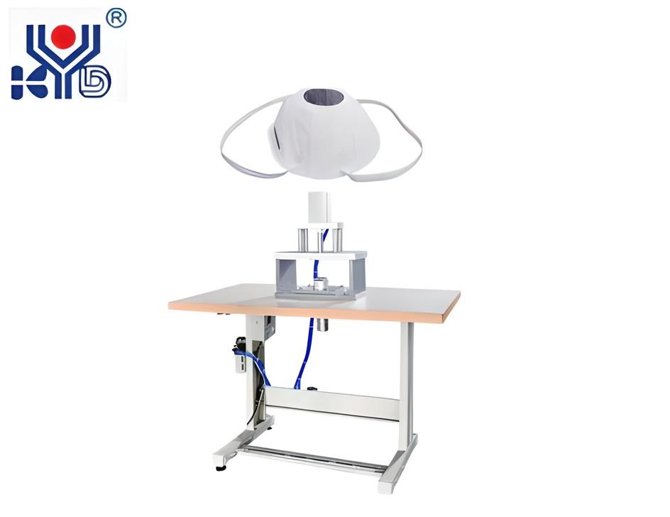 Cup mask breather valves welding machine