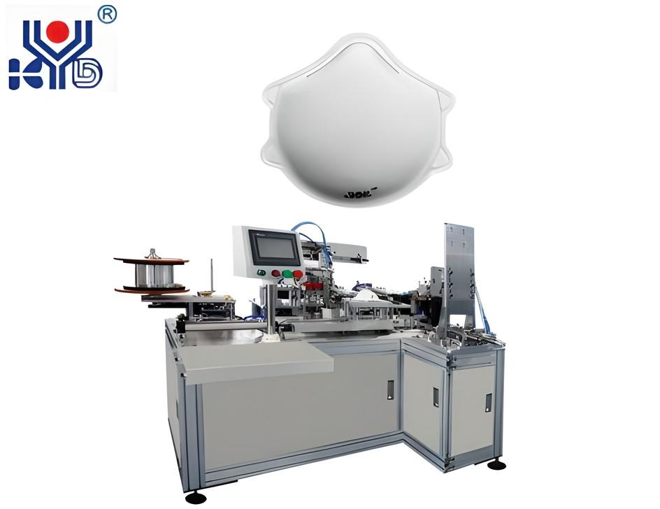 Cup Mask Nose-wire Heat-sealing Machine with Pad Printing