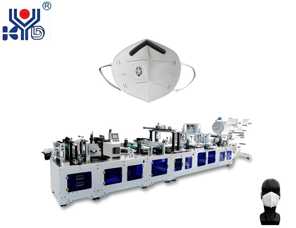 Automatic Folding Mask With Sponge&Vlave Making Machine
