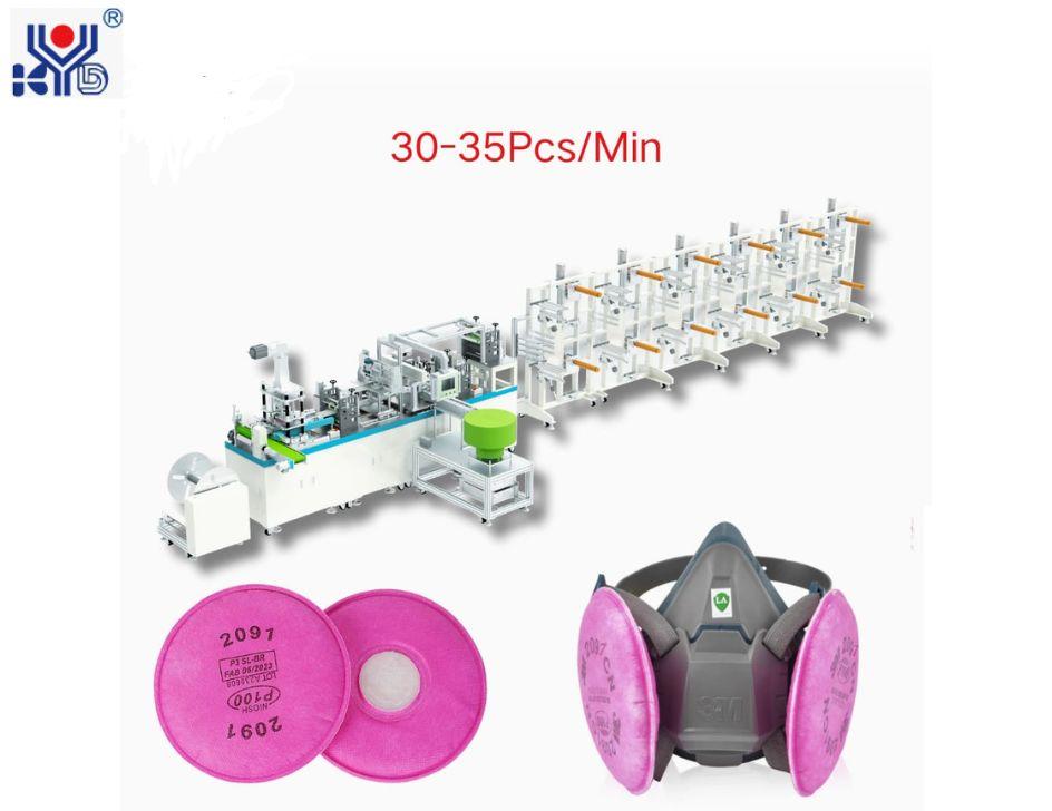 2097 Bayonet Particulate Filters Making Machine