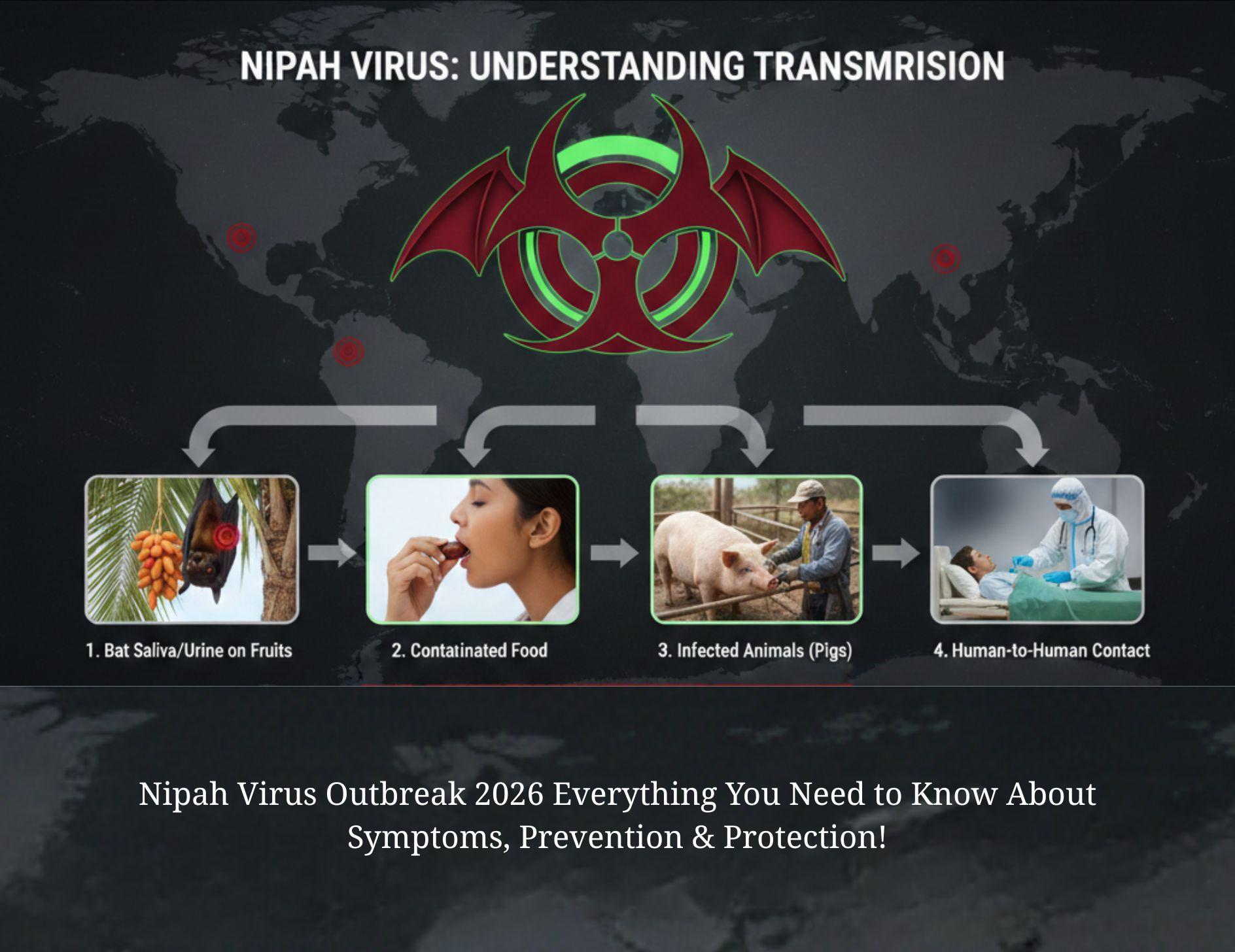 Nipah Cases in International on High Alert in 2026!