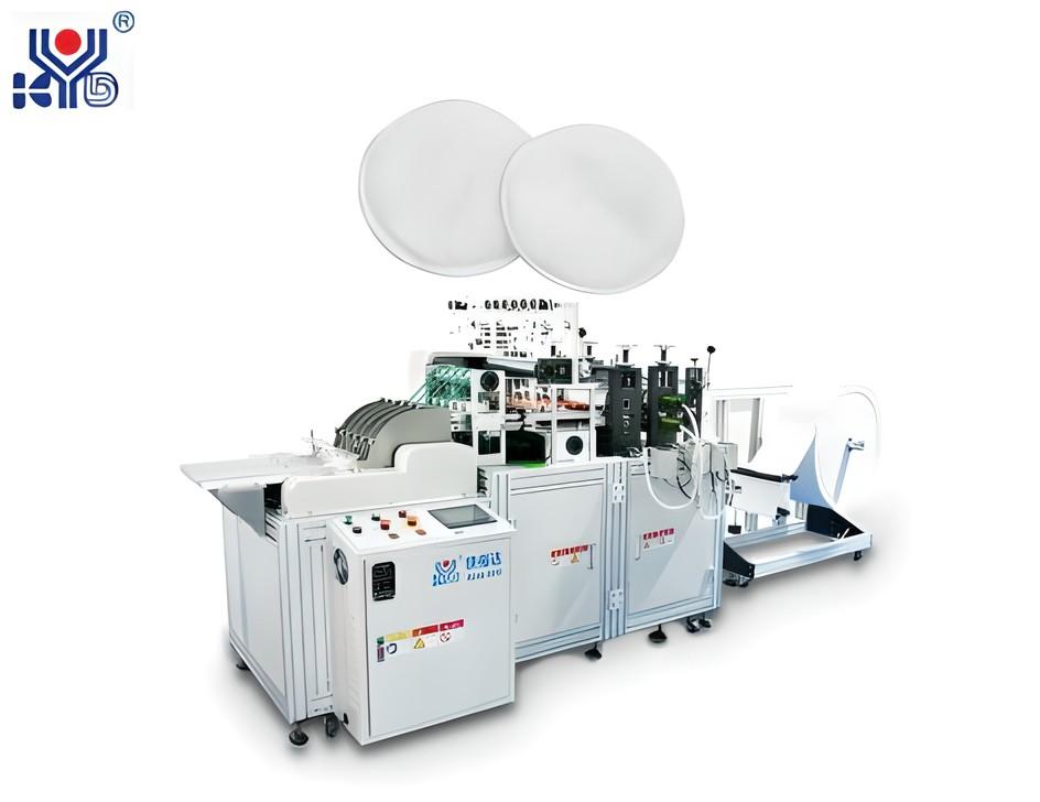 Round cotton pad making machine