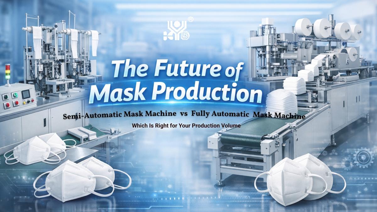 Fully Automatic vs Semi-Automatic Mask Machine Which Is Right for Your Production Volume!