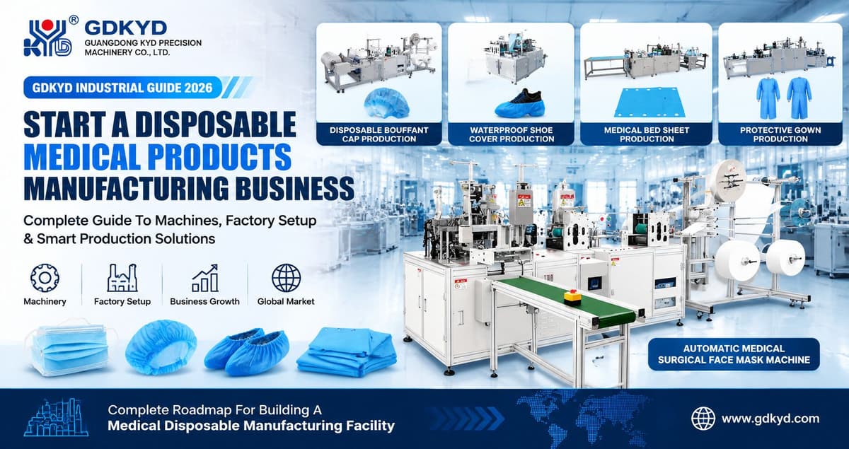 How to Start a Disposable Medical Products Manufacturing Business in 2026: Complete Guide to Machines, Costs and Setup