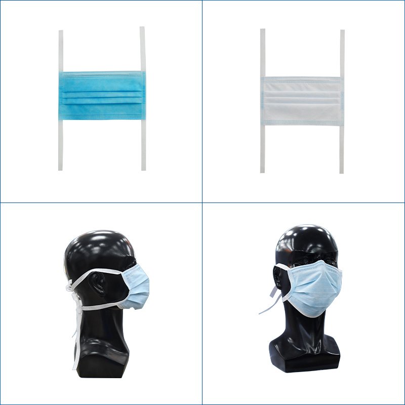 Automatic Tie Type Welding Surgical Mask Machine