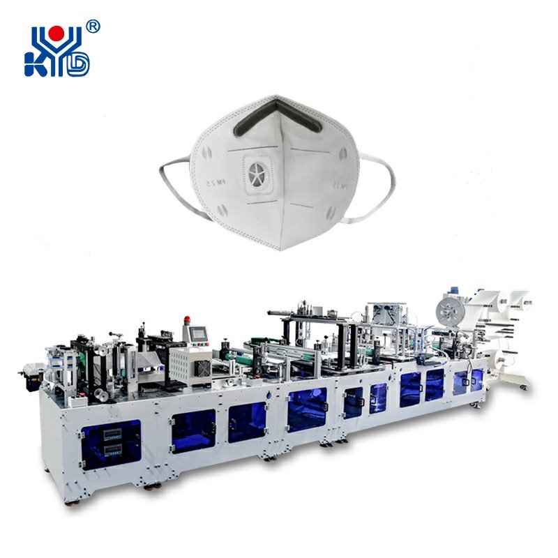 Automatic Folding Mask With Sponge&Vlave Making Machine