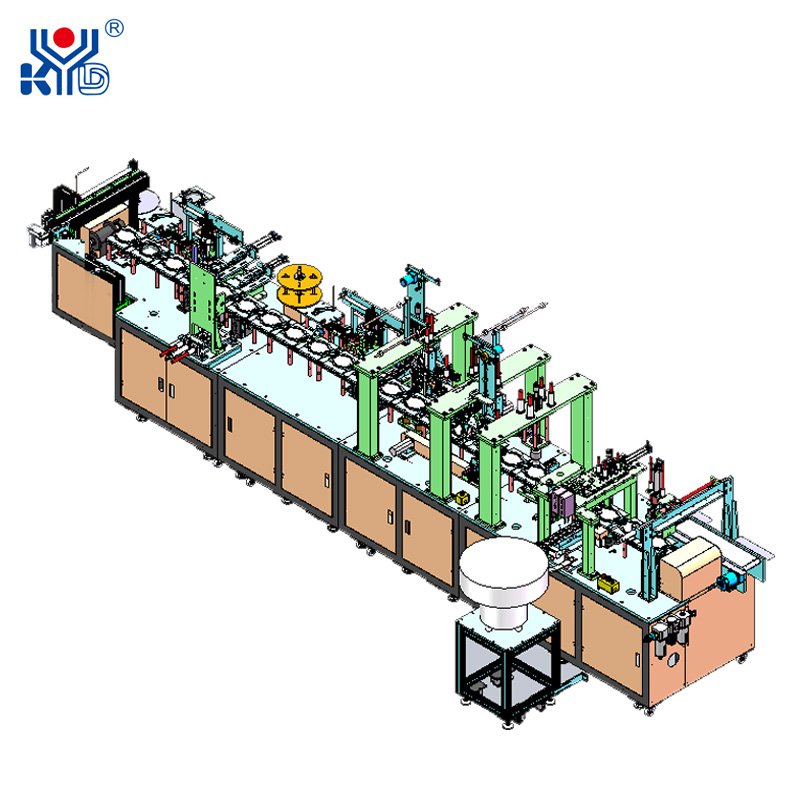 Automatic Cup Mask After Process Making Machine (horizontal welding earloop)