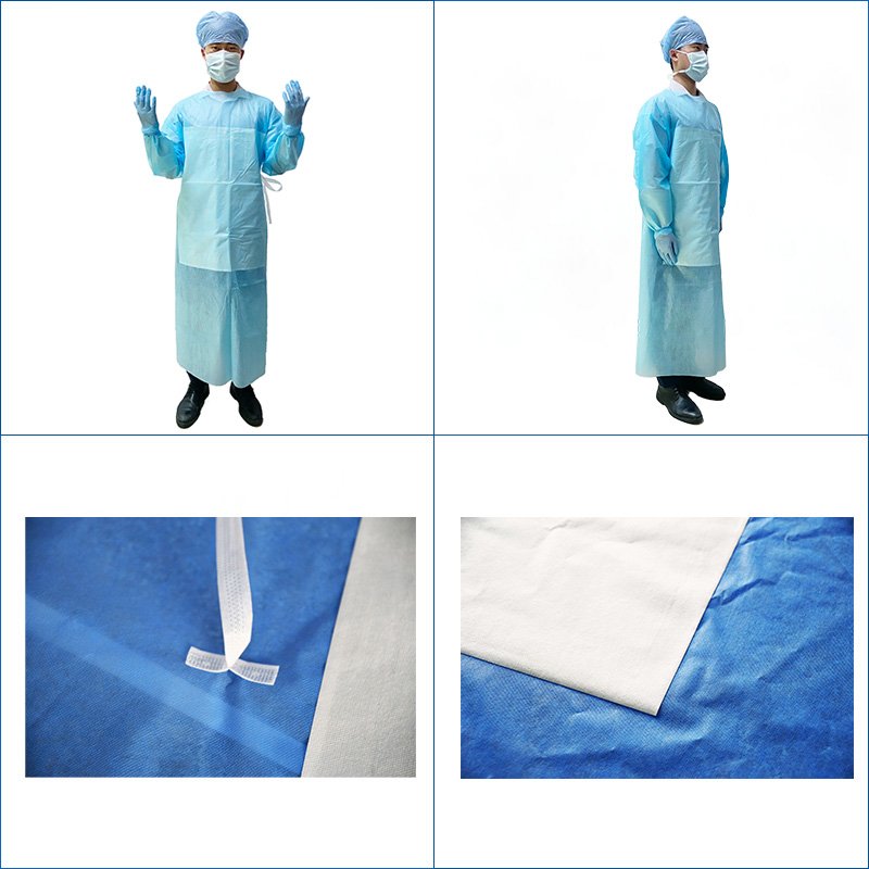 Automatic Disposable Protective Gowns Body Making Machine